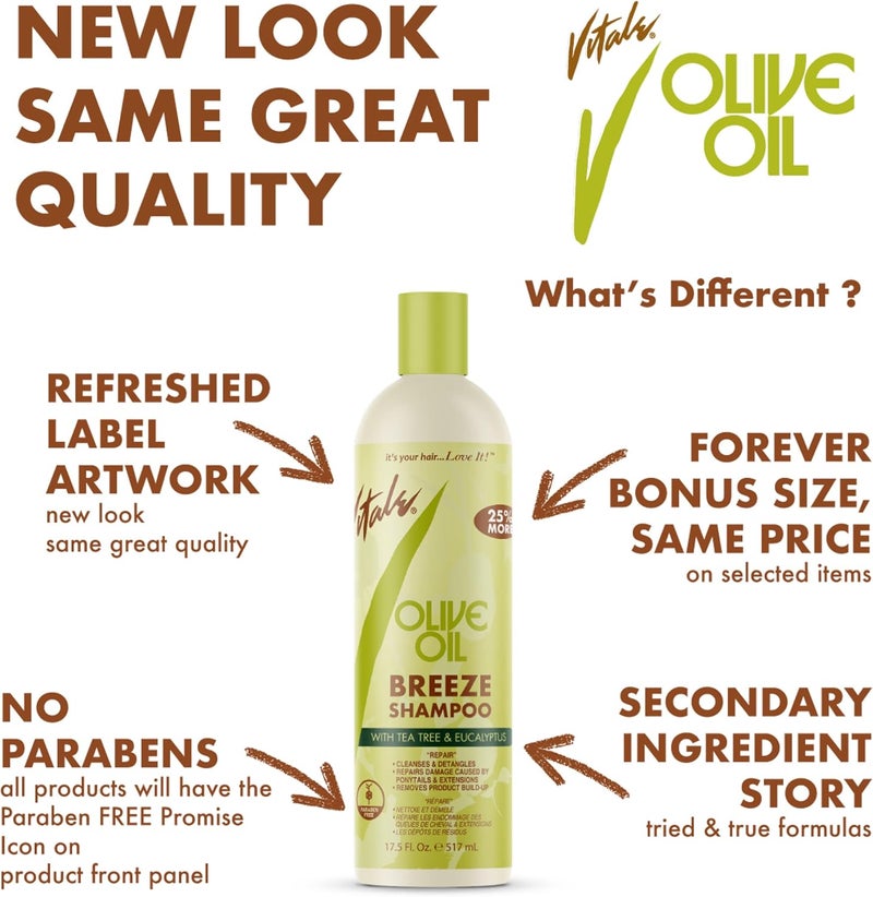 Vitale Olive Oil 4-in-1 Growth Serum with Arnica Extract - 4 Ounce - Image 2